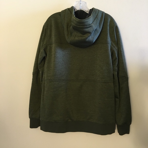 Oakley zipup hooded green jacket, good condition - Picture 2 of 11